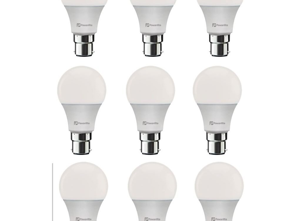 10-Watts B22 LED Bulb, Pack of Combo Pawanlite