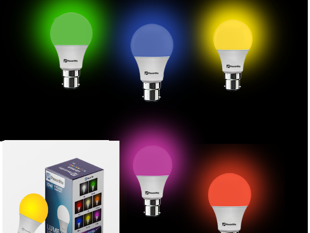 10W LED Color Decorative Bulb Pawanlite
