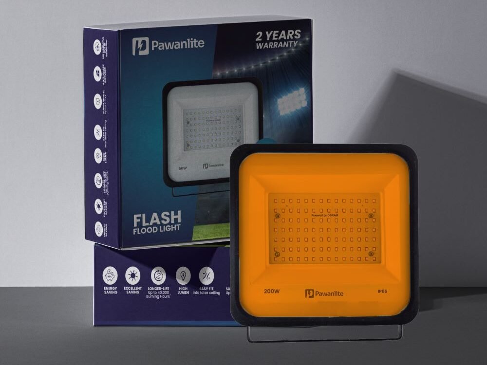 Pawanlite LED Flood Light, IP-65 Outdoor Light in Different Color variation for Decoration